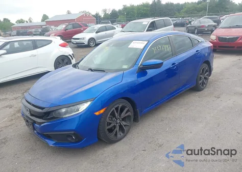 2019 Honda Civic Sport из США, поврежденный, VIN 2HGFC2F87KH562570